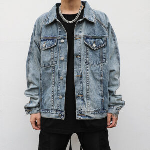 Loose denim jacket