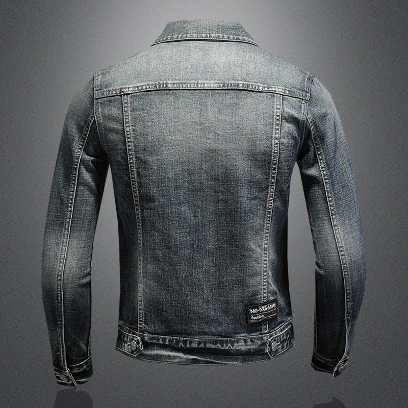 Stretch denim jacket - Image 4