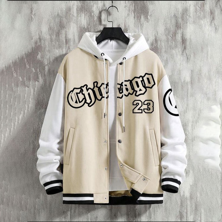 American Baseball Jacket Baggy Casual Jacket - Image 9