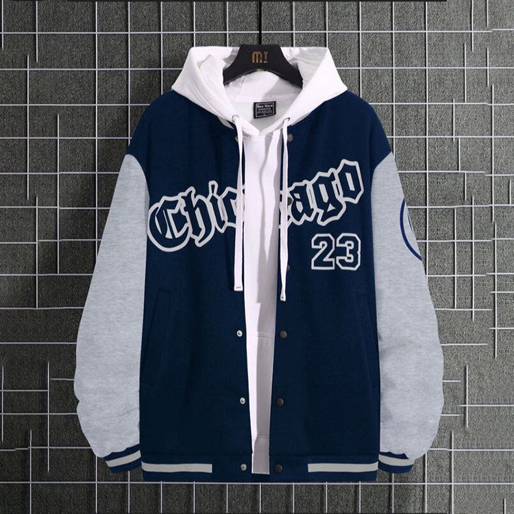 American Baseball Jacket Baggy Casual Jacket - Image 4